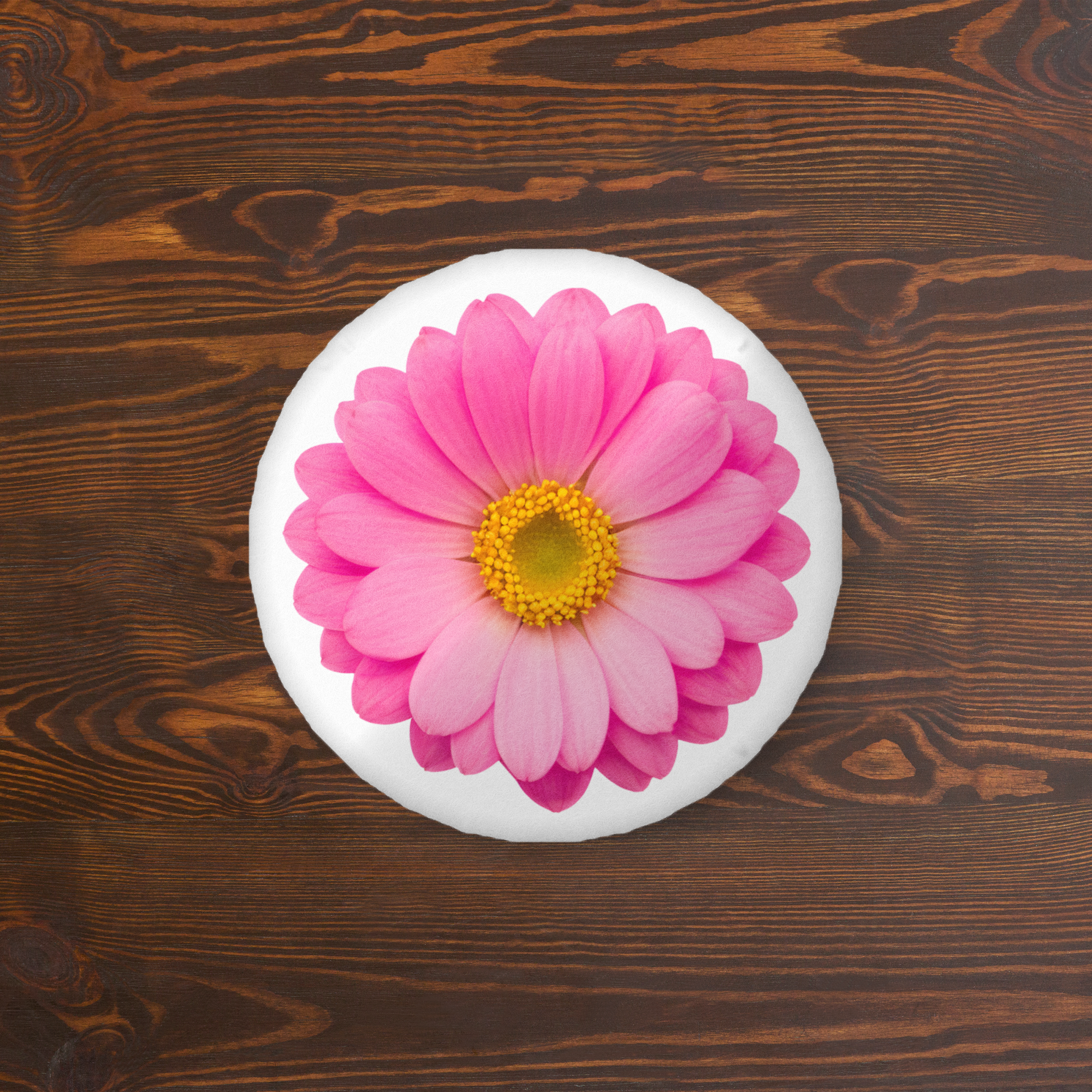 Pink Flower Custom-shaped pillow - Image 3