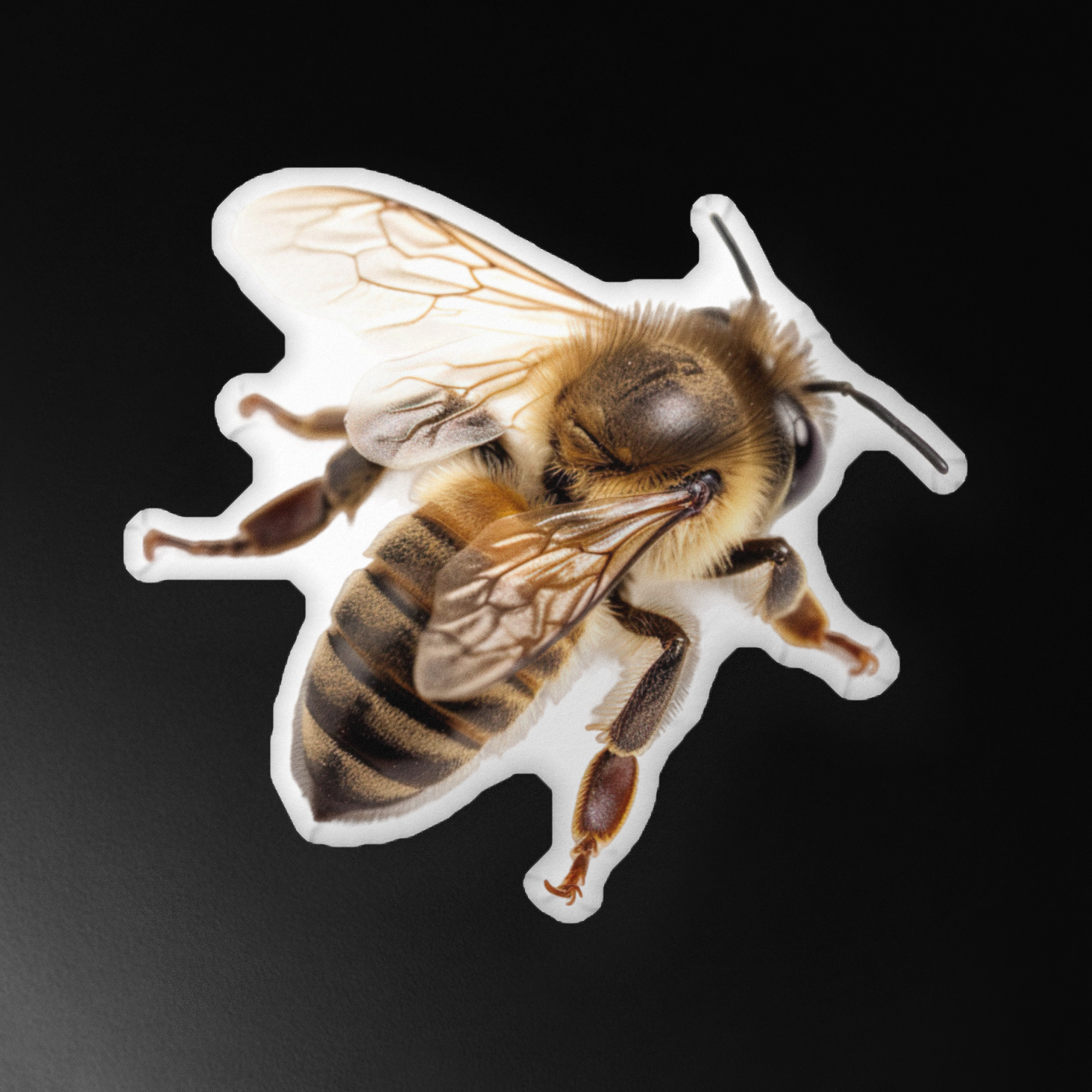 Honeybee Custom-shaped pillow