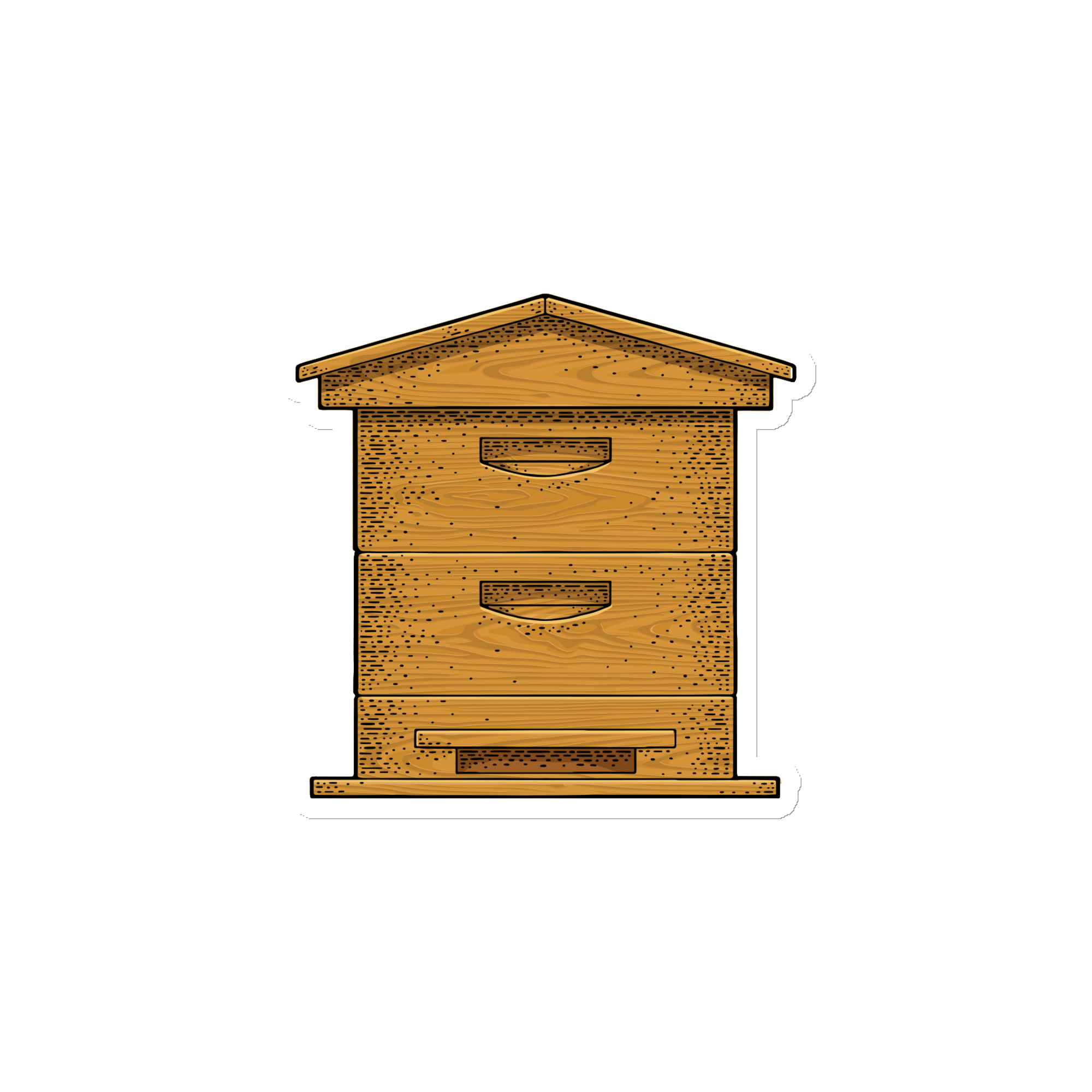 Honey Bee Hive Magnet - Image 3